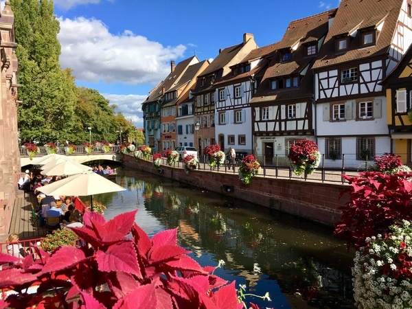 Fluss in Colmar im Elsass, Bildquelle: Pixabay
