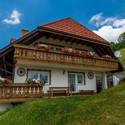 Au&szlig;enansicht auf das Haus Alpensicht  - 