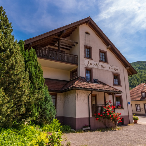 Au&szlig;enansicht des Haus Eiche  - 