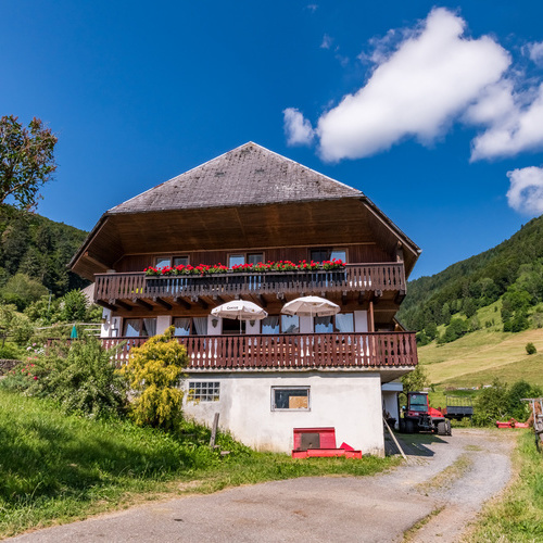 Au&szlig;enansicht von der R&uuml;ckseite des Hauses  - 