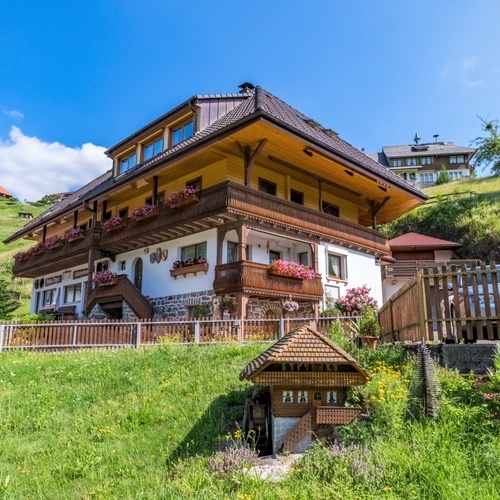 Au&szlig;enansicht des ganzen Hauses  - 