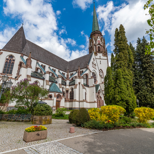 Katholische Kirche im Stadtzentrum - 